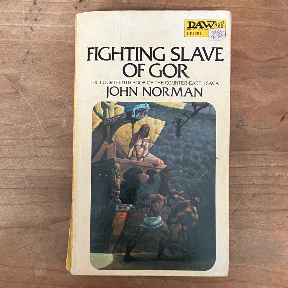 Fighting Slave of Gor by John Norman - paperback softCover vintage book 14
